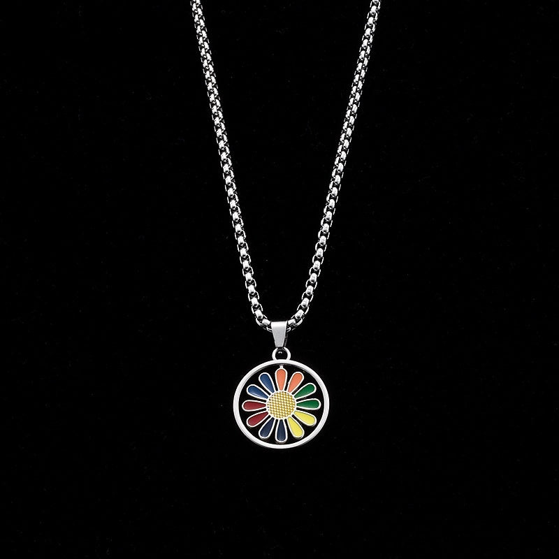 Simple Necklace Hip-hop Cool Letter Long Pendant Jewelry