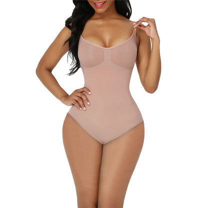 Nylon Corset, Seamless One-piece Waist Girdling, Belly Contraction & Hip Lifting