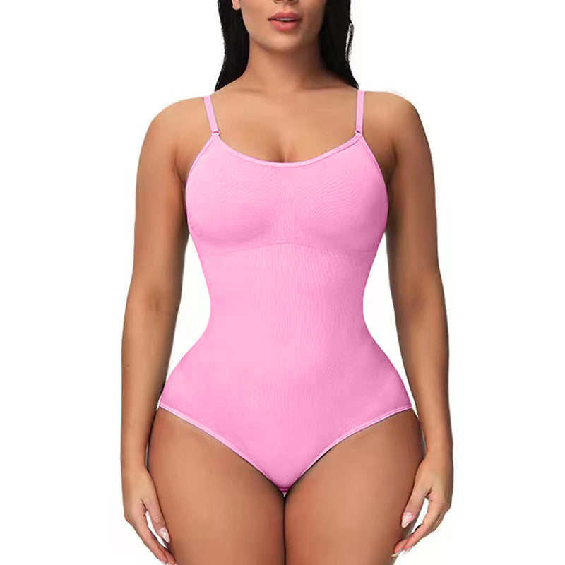 Nylon Corset, Seamless One-piece Waist Girdling, Belly Contraction & Hip Lifting